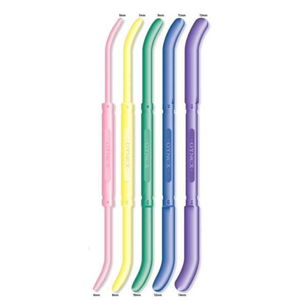 Dilator Uterine Dennis 27cm 5/6mm Soft Tip/Double Ended Single-Use Plastic 12/Bx